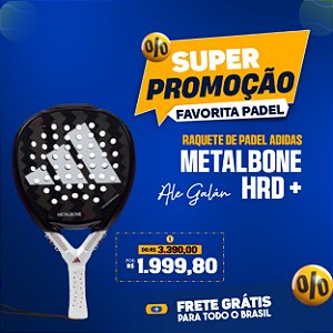 Raquete de Padel Adidas Metalbone Hrd + Ale Galán 2024