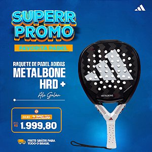 Raquete de Padel Adidas Metalbone Hrd + Ale Galán 2024