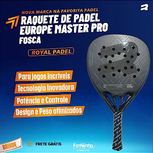 Raquete de Padel Royal Padel Europe Master Pro - Fosca