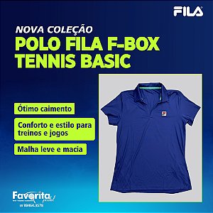 Polo Fila F-Box Tennis Basic – Feminina