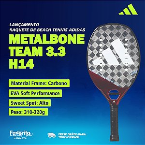 Raquete de Beach Tennis Adidas Metalbone 3.3 H14