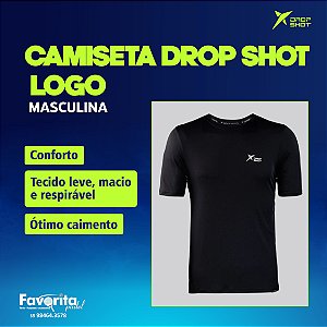 Camiseta DROP SHOT LOGO – Masculina