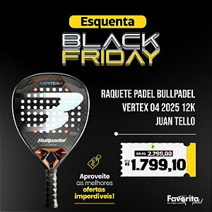 Raquete Padel Bullpadel Vertex 04 2025 12K - Juan Tello