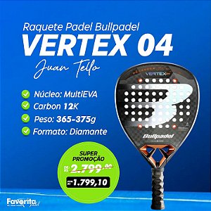 Raquete Padel Bullpadel Vertex 04 2025 12K - Juan Tello