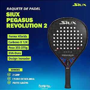 Raquete de Padel Siux Pegasus Revolution 2