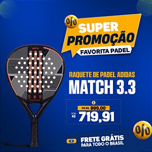 Raquete de Padel Adidas Match 3.3