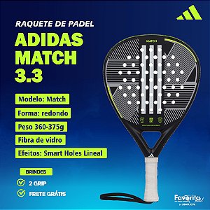 Raquete de Padel Adidas Match 3.3