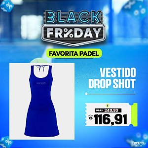 Vestido short DROP SHOT Azul