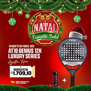 Raquete de Padel AT10 GENIUS 12K 2025 | NOX - by Agustín Tapia Luxury Series