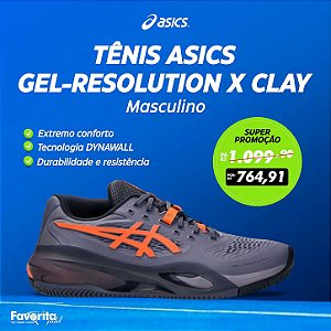 Tênis ASICS GEL-Resolution X Clay – Masculino