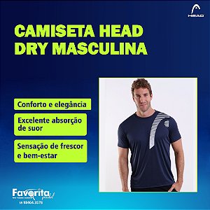 Camiseta Head Dry - Masculina