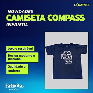 Camiseta Compass – Infantil