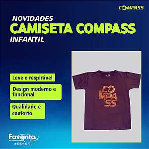 Camiseta Compass – Infantil