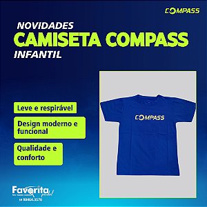 Camiseta Compass – Infantil