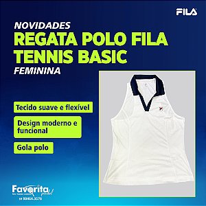 Regata Polo Fila Tennis Basic – Feminina