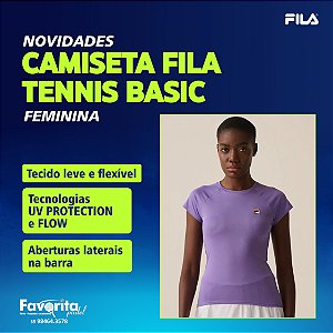 Camiseta Fila Tennis Basic – Feminina