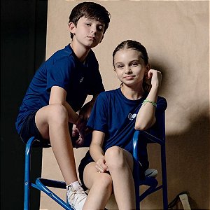 T-Shirt Go Padel - Infantil Azul