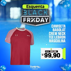 Camiseta Babolat Crew Neck Tee Lebron – Masculina