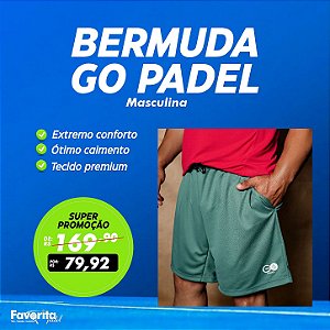 Bermuda Go Padel Movimento – Masculina