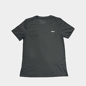 Camiseta Fila Basic Sports – Juvenil Preto