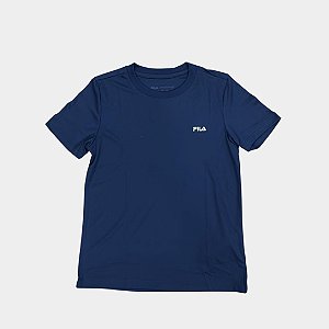 Camiseta Fila Basic Sports – Juvenil Marinho