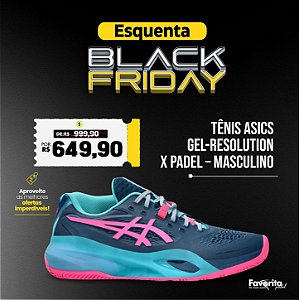Tênis ASICS GEL-Resolution X Padel – Masculino