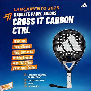 Raquete adidas Cross IT Carbon CTRL