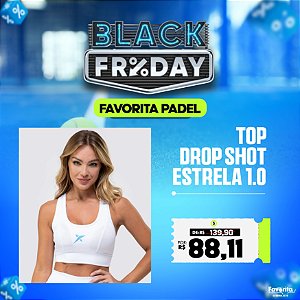 Top DROP SHOT ESTRELA 1.0 - Branco