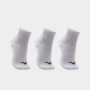 Meia Sem Cano Mizuno - Pacote Com 3 Pares Feminino