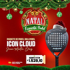 Raquete de Padel Bullpadel Icon Cloud 2025 - Juan Martín Díaz