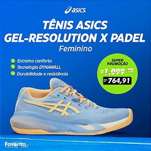 Tênis Asics Gel Resolution X Padel – Feminino