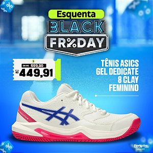 Tênis Asics Gel Dedicate 8 Clay – Feminino