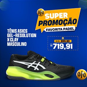 Tênis Asics GEL-RESOLUTION X CLAY – Masculino
