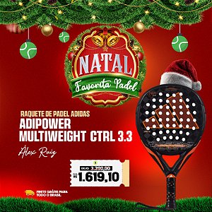 Raquete de Padel Adidas Adipower Multiweight Ctrl 3.3 - Álex Ruiz