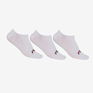 Tripack Fila Cano Curto Lisa – Unissex Branca