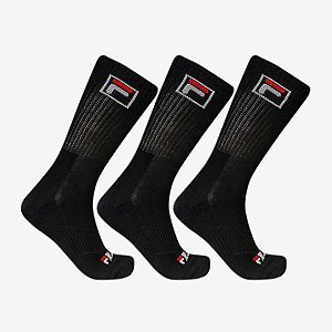 Tripack Fila Cano Alto Fbox - Feminino Preto