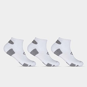 Meia Cano Curto Sport Masculina - kit 3 pares