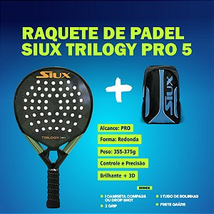 Raquete de Padel SIUX TRILOGY PRO 5
