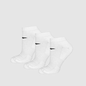 Meia Esportiva Penalty Cano Baixo - Kit 3 Pares Masculino