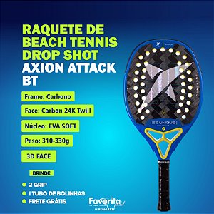Raquete de Beach Tennis DROP SHOT AXION ATTACK BT
