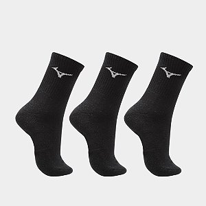 Kit Meias Mizuno Cano Médio – Masculina 3 Pares