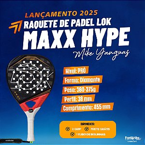 Raquete de Padel Lok Maxx Hype - Mike Yanguas