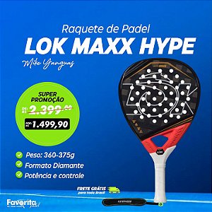 Raquete de Padel Lok Maxx Hype - Mike Yanguas