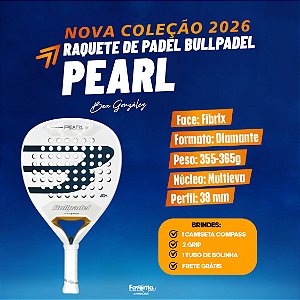 [PRÉ-VENDA] Raquete Padel Bullpadel Pearl 2026 - Bea González