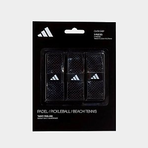 Overgrip Adidas Padel, Beach Tennis e Pickleball X3 - Preto