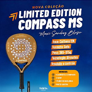 Raquete de Padel Compass MS Limited Edition - Maxi Sánchez Blasco