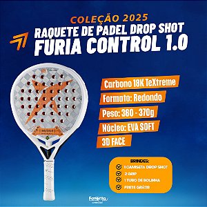 Raquete de Padel DROP SHOT FURIA CONTROL 1.0