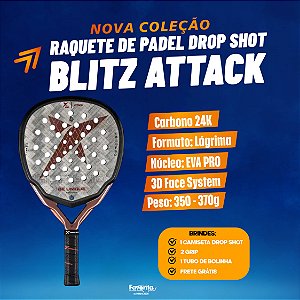 Raquete de Padel Drop Shot Blitz Attack
