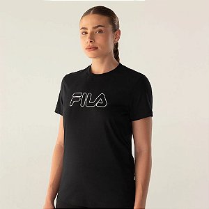 Camiseta Fila Regular Basic Outline – Feminina