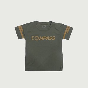 Camiseta Compass – Infantil Verde